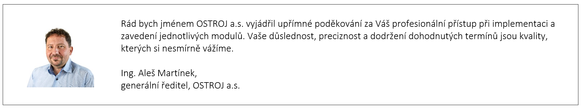 Ostroj Reference